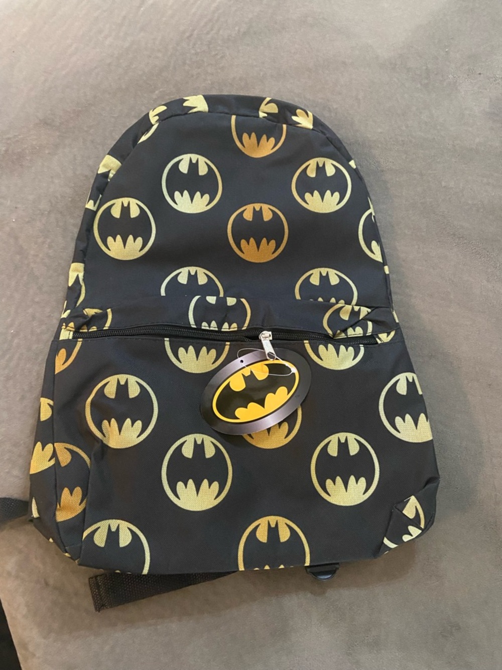 DC Batman Backpack New Emblem Print